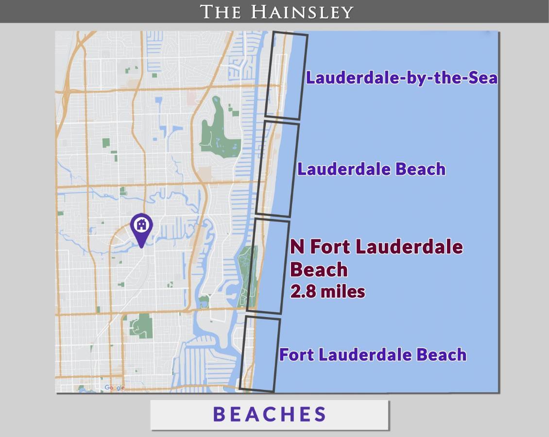 Hainsley Apartments - Walk To Wilton Drive فورت لودرديل المظهر الخارجي الصورة